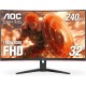 ΟΘΟΝΗ ΗΛΕΚΤΡΟΝΙΚΟΥ ΥΠΟΛΟΓΙΣΤΗ AOC C32G2ZE/BK GAMING CURVED 31,5 " VA FHD 240Hz 3YRS